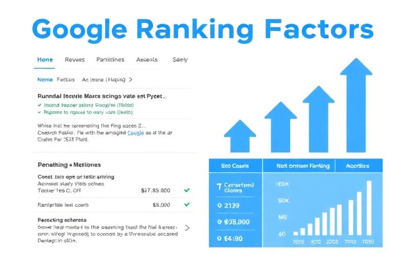 Google Maps local pack results showing star ratings next to business listings